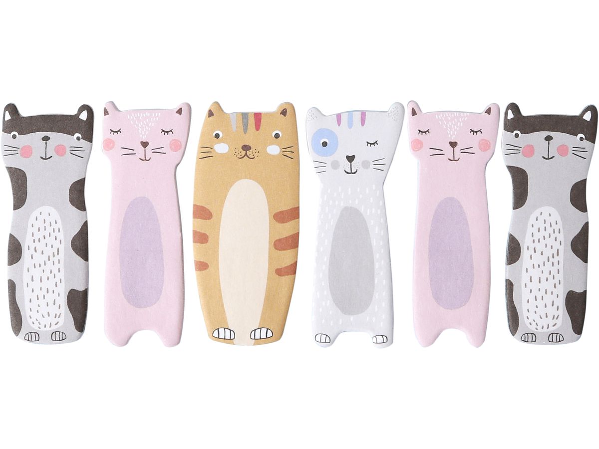 I AM CREATIVE Sticky Notes 4086.73 gatto 6x20 fogli (7611983190737)