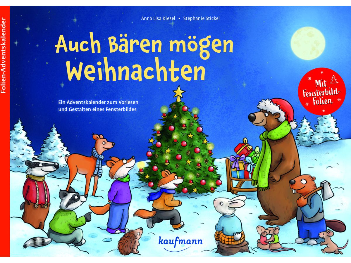 CARLSEN Calendrier de l'Avent 31812 Les ours aiment Noël aussi (9783780618122)