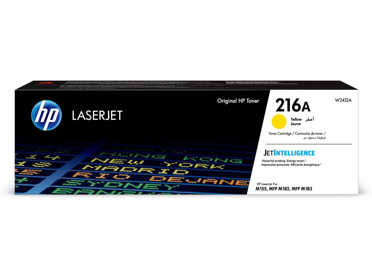 HP Modulo di Toner 216A yellow W2412A CLJ Pro M155/182/183 850 p. (0193905265275)