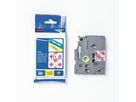 PTOUCH Band, laminiert schwarz/rot TZe-MPRG31 PT-DV600VP 12 mm (4977766770255)