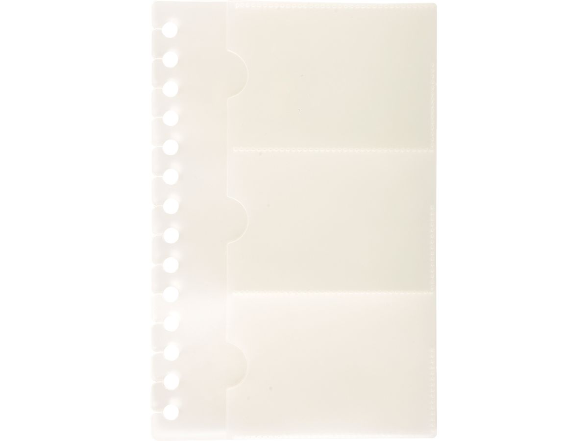 EXACOMPTA Libro carte da visita Exacard 85034E Set sostit. 10 pz. 19x12.5cm (3130630850342)