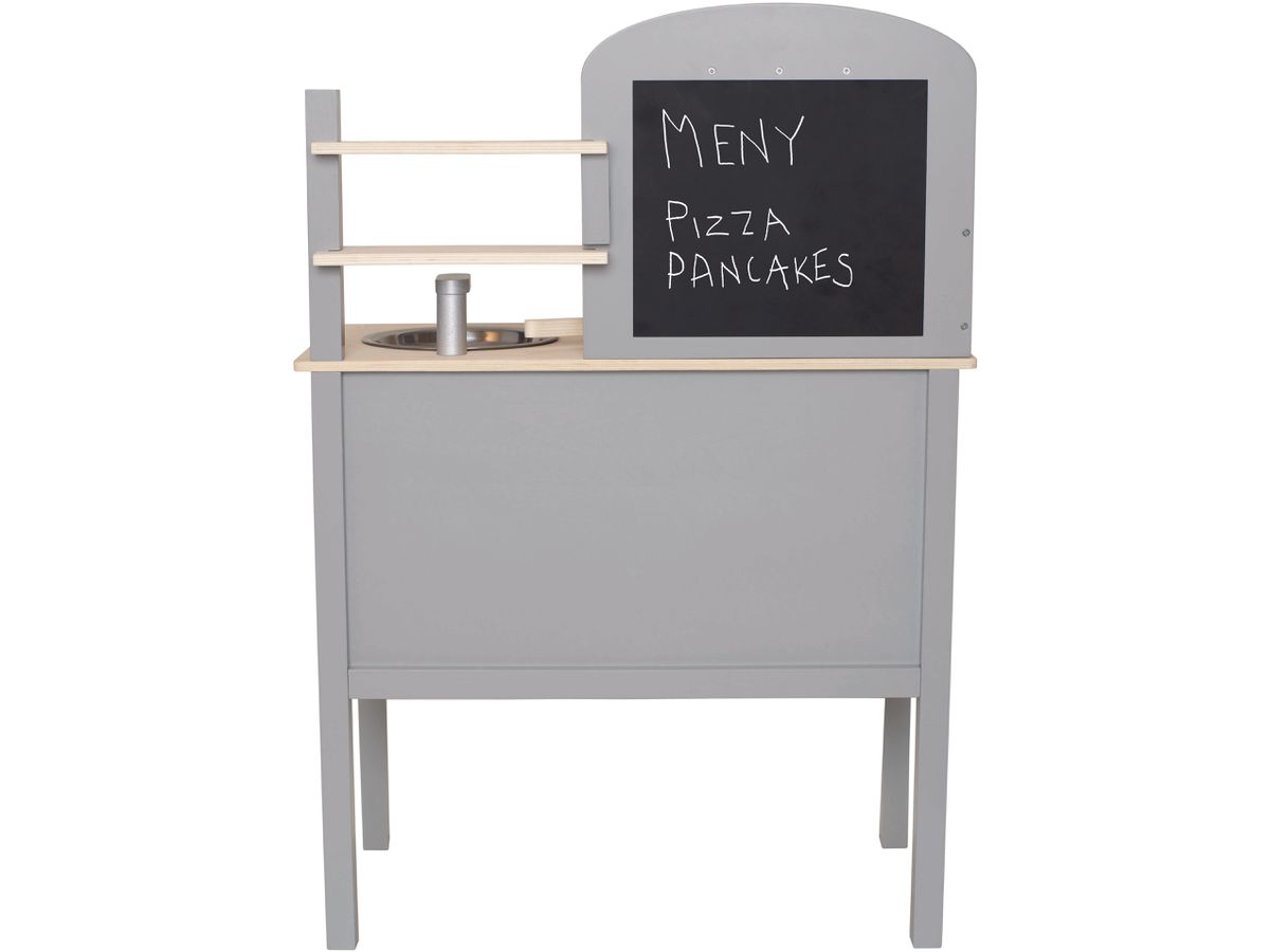 JABADABADO Kitchen grey W7205 w. pot and pan 55x32x72cm (7332599072056)