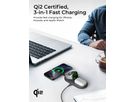 AUKEY MagFusionC 3-IN-1 foldable LC-MC313 Wirel.Charger Qi2 15W+5W+5W (0689323790555)