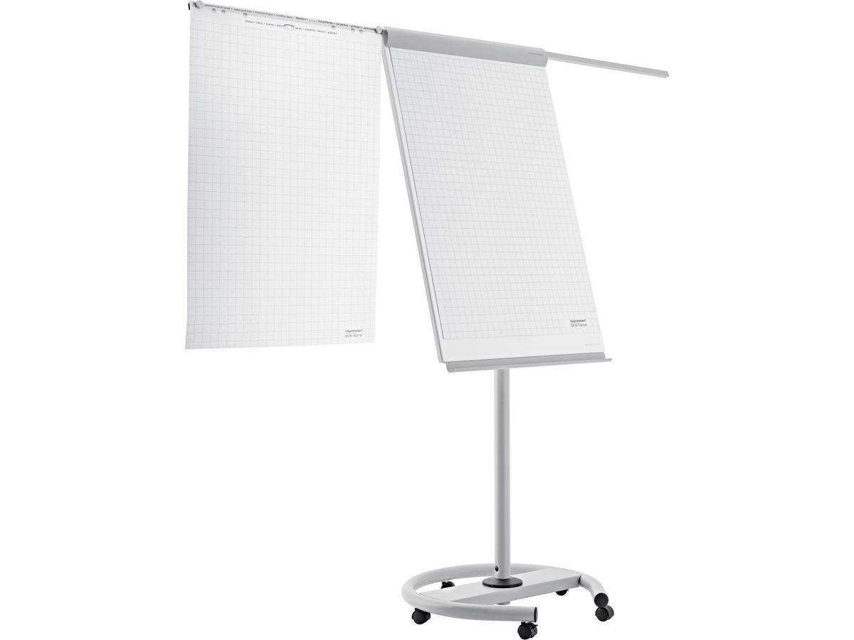 MAGNETOPLAN Flipchart de luxe 73x100cm 12270F13 mobile (4013695021720)