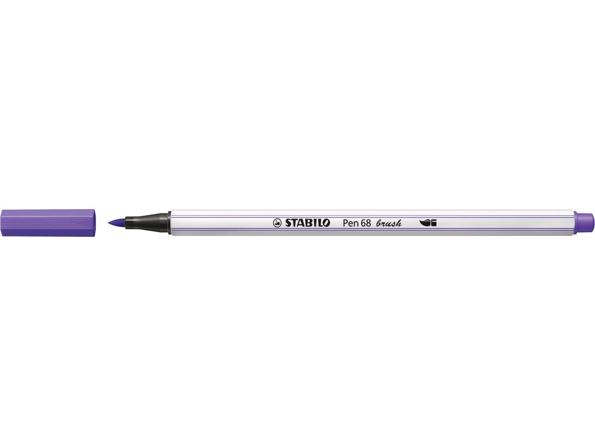 STABILO Fasermaler Pen 68 Brush 568/55 violett (4006381545709)
