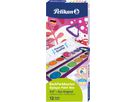 PELIKAN Scatola dei colori K12 701327 viola 12 colori (4012700701329)