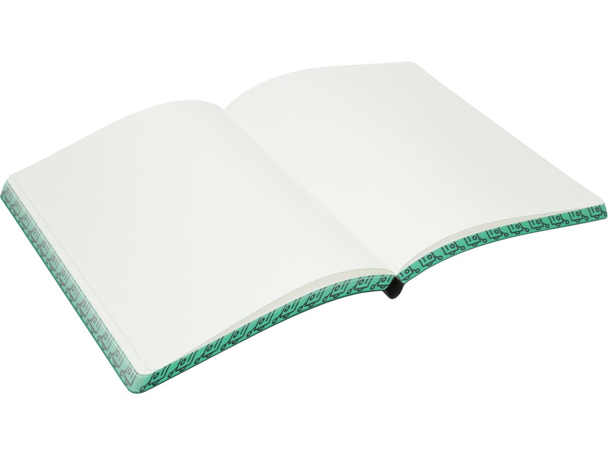 NUUNA Cahier de notes Graphic L 56390 WRITE AGAINST 256 pages (4260358556390)