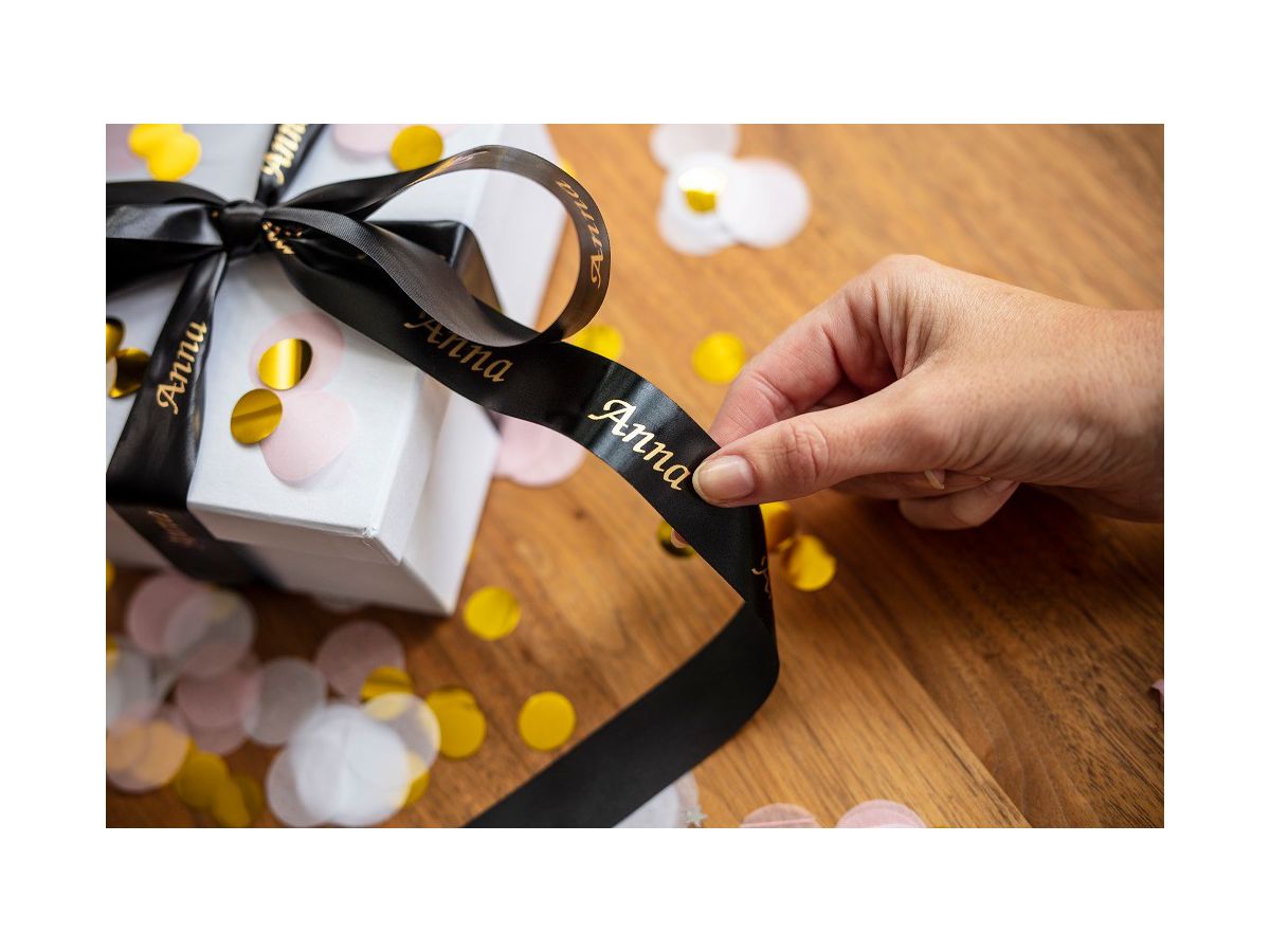 PTOUCH Ruban noir/or TZE-R354 Équipements Tze 24mm (4977766801904)