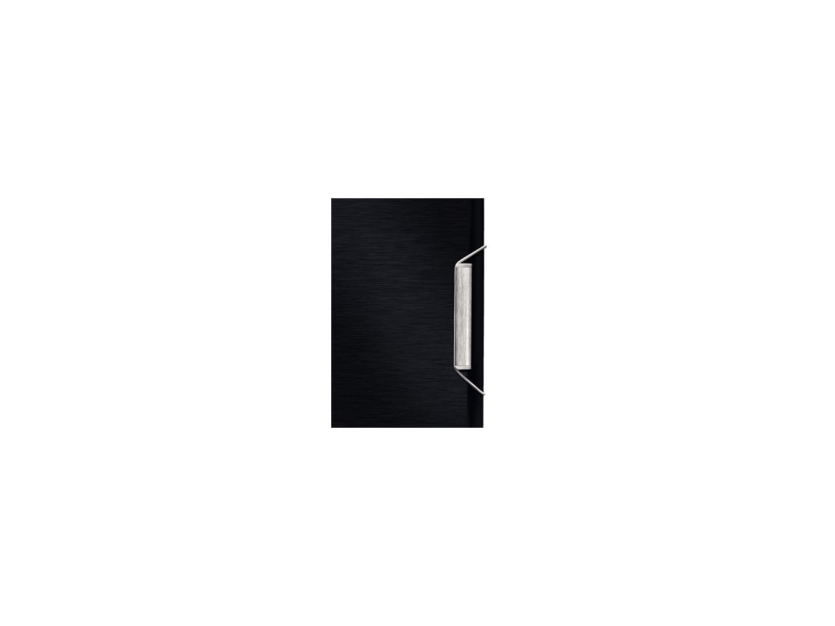 LEITZ Dossier archivio 260x320x17mm 39960094 satin nero 12 scomp. (4002432108381)