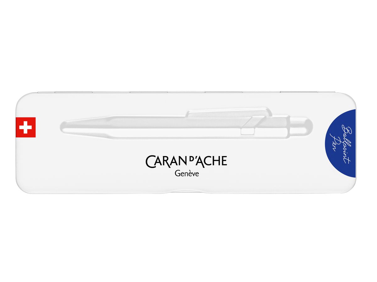 CARAN D'ACHE Kugelschreiber 849 Colormat-X 849.635 blau, Slimpack (7630002351829)