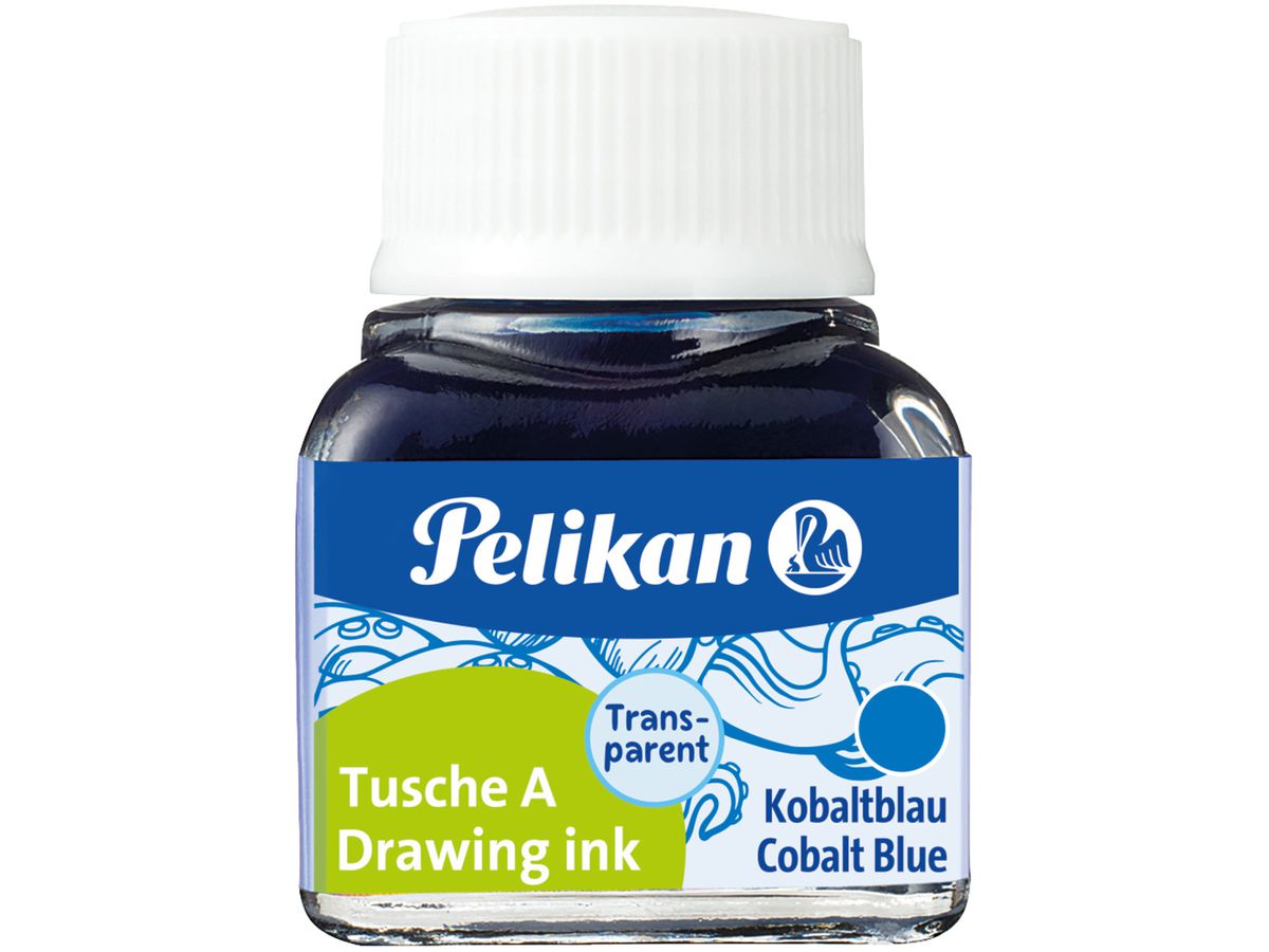 PELIKAN Encre de chine 10ml 523/8 bleu (4012700201577)