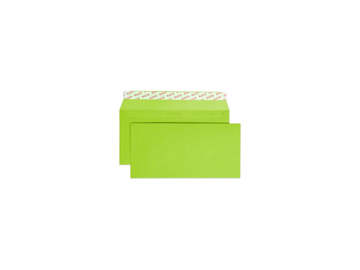 ELCO Couvert Color o/Fenster C5/6 18833.62 100g, grün 250 Stück (7610425853612)