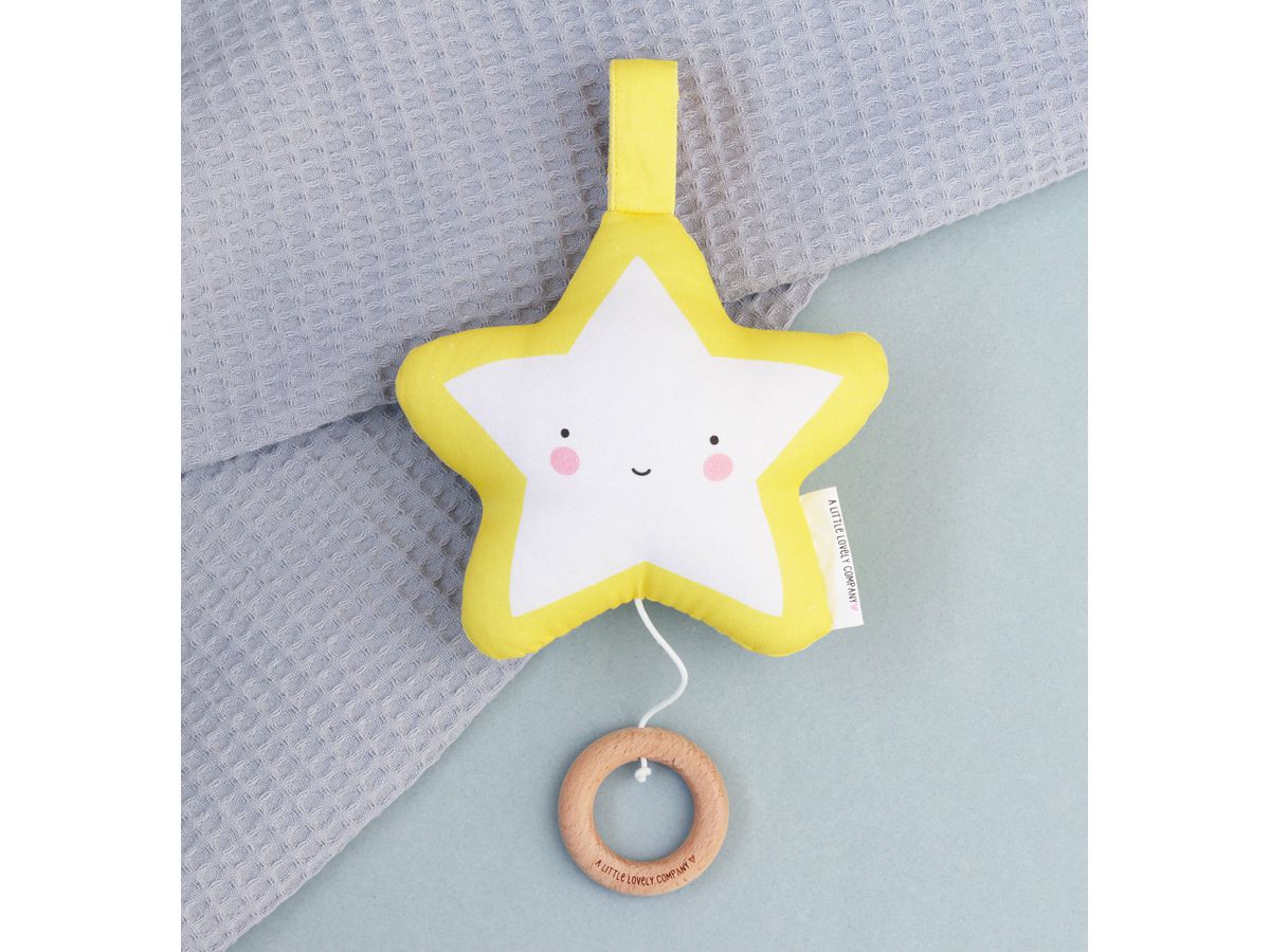 ALLC Mobile avec musique 17x24cm MUSTYE03 Star (8719715000121)