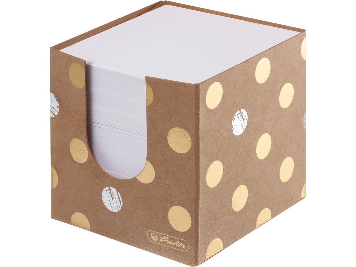 HERLITZ Bloc notes 9x9x9cm 50021819 Pure Glam (4008110574387)