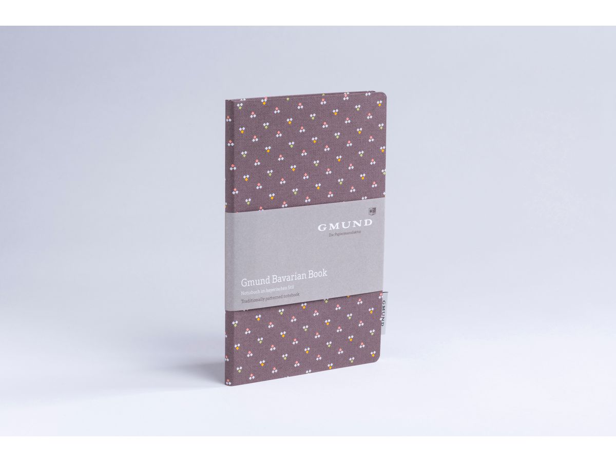 GMUND Bavarian Book 13.5x20cm 39470 brun, dotted 112 pages (4049574039470)