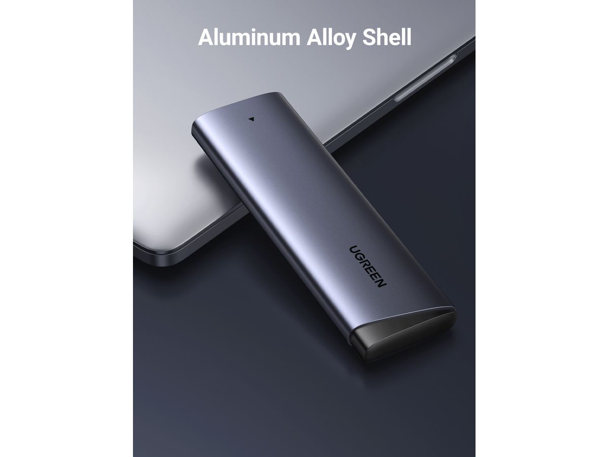 UGREEN Hard Drive Enclosure(10Gbps) 35267 USB-C 3.1,M.2,NVME (6941876232673)