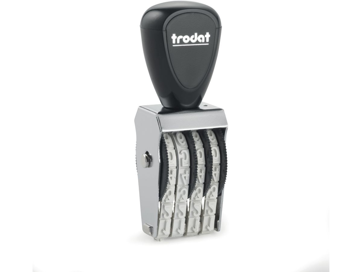TRODAT Timbro testo 1554 4 cifre 5mm (0092399548775)