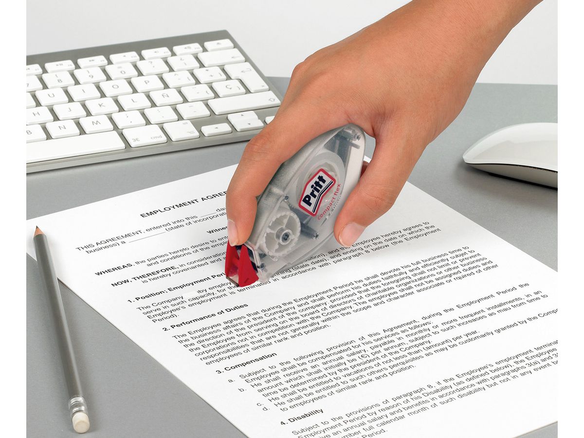 PRITT Compact Roller 4.2mmx10m PCK4H correct. bianco (4015000438995)