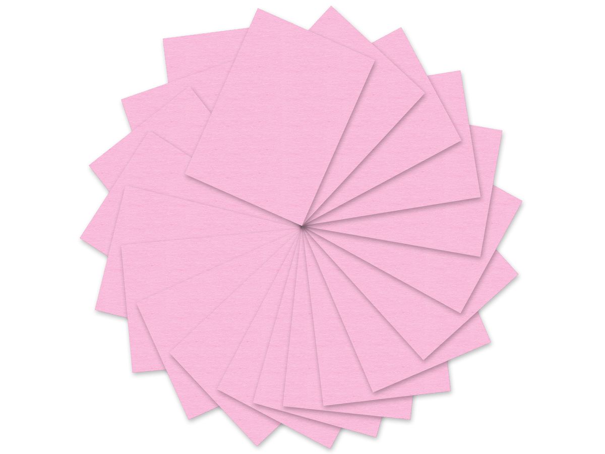URSUS Tonzeichenpapier A3 2174026 130g, rosa 100 Blatt (7612532005564)