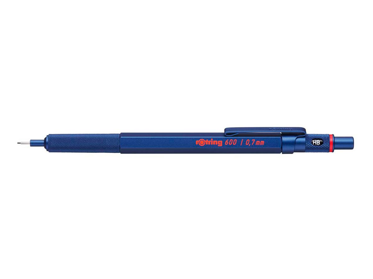 ROTRING Portemines 600 0.7mm 2114267 blau metallic (3026981142673)