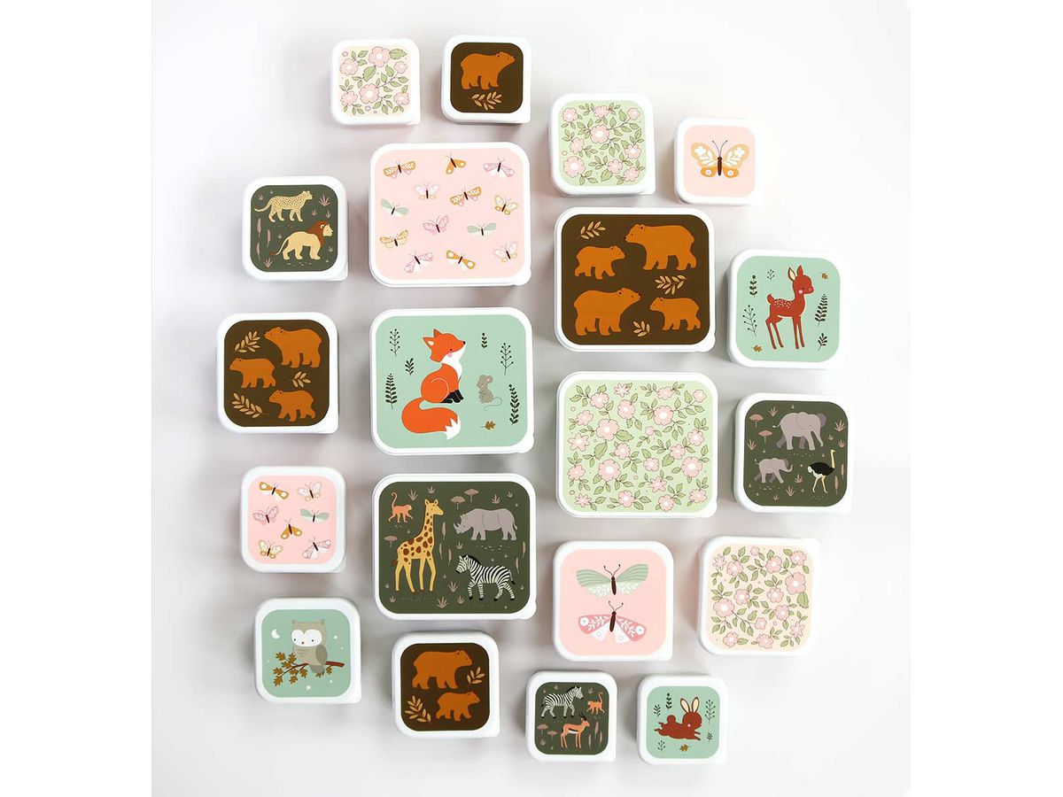ALLC Lunch & Snackbox Set SBSEBE43 Bears (8719715001937)