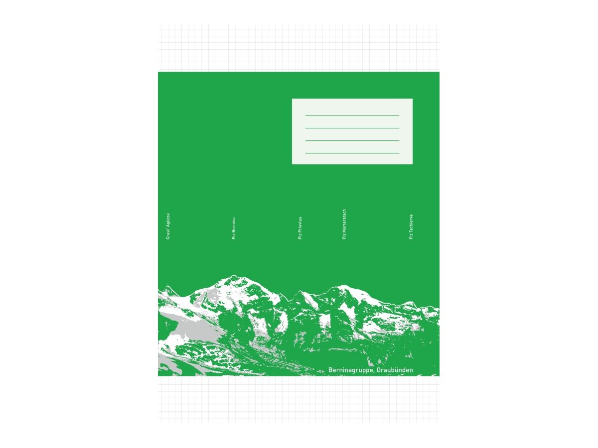 INGOLD-BIWA Schulheft A4 02.9420.55 grau 80g 5x5mm kar. 25 Stück (7640128087519)