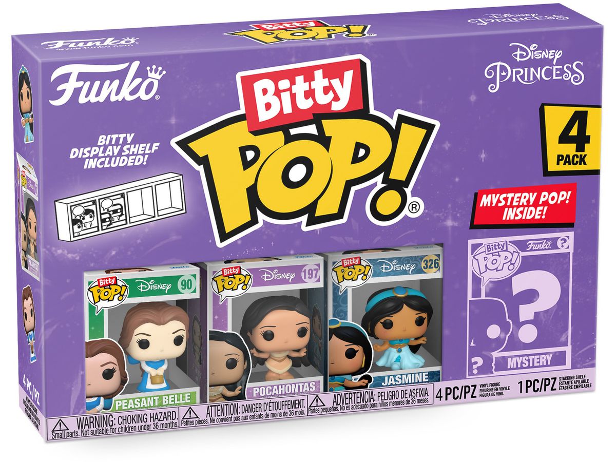 FUNKO Bitty POP 5380.76995 Disney Princesses 12x4 pezzi (0889698769952)