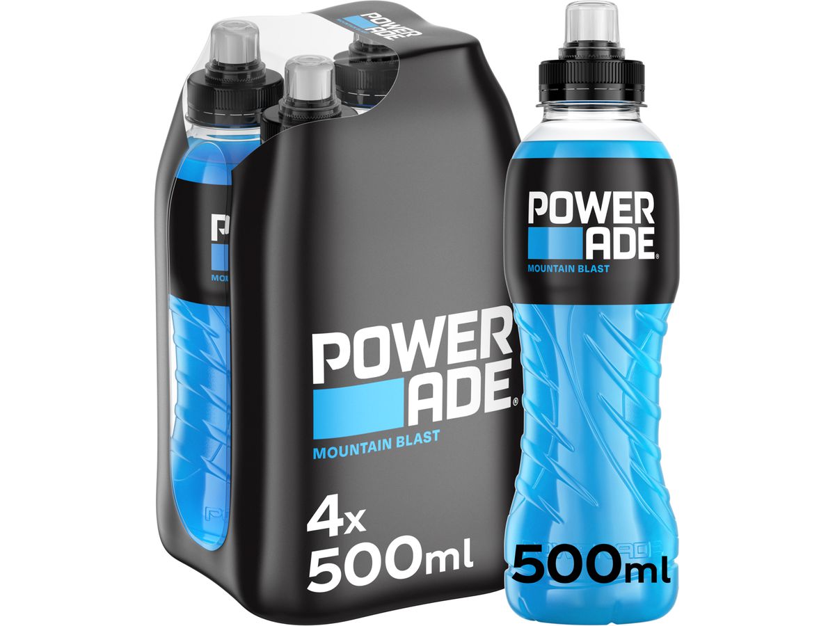 POWERADE Mountain Blast, Pet 129400000243 50 cl, 4 pcs. (5449000097347)