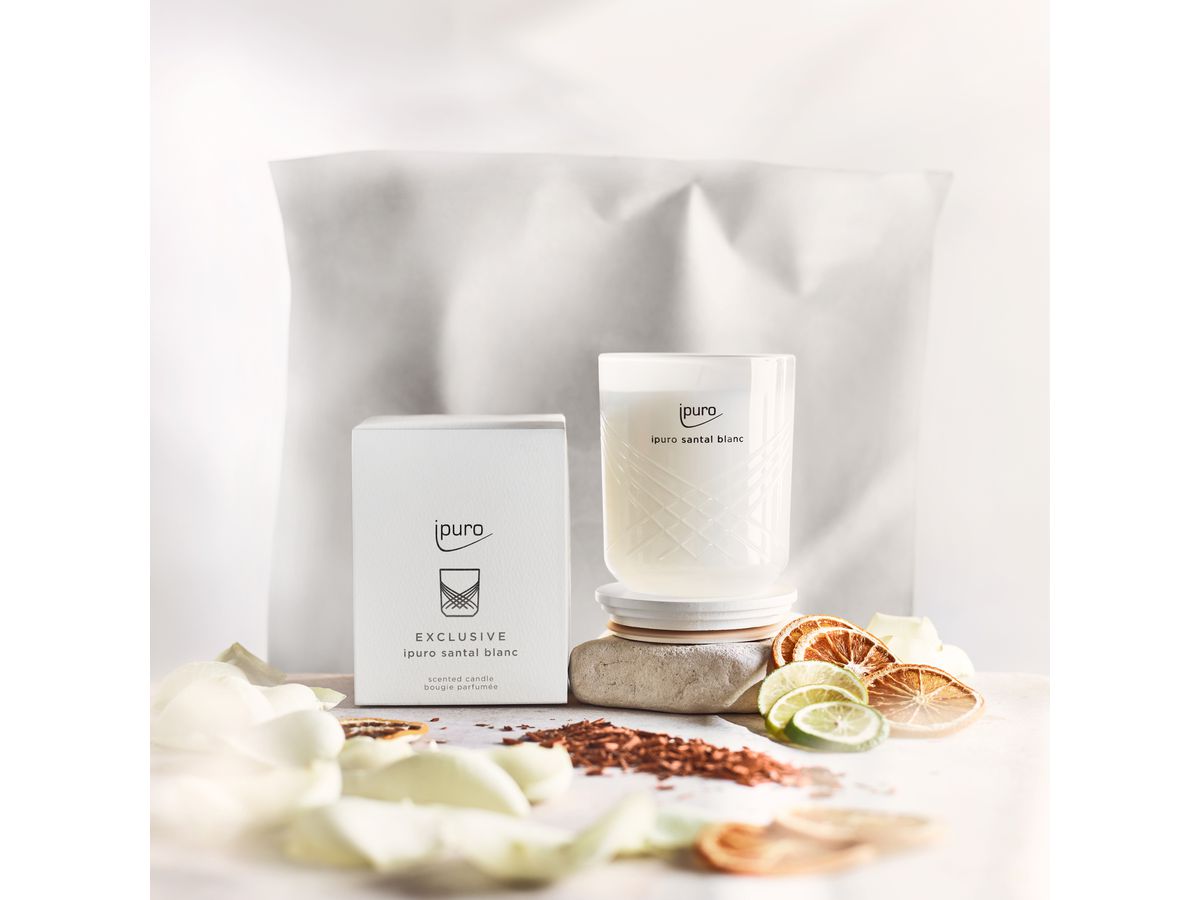 IPURO Duftkerze 270g 081.5160.00 santal blanc (4051281822283)