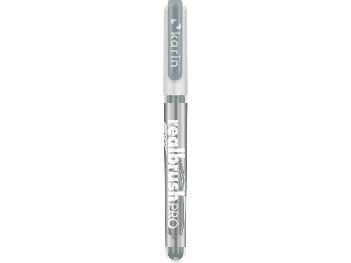 KARIN Real Brush Pen Pro 0.4mm 31Z132 neutral grau 2 (5904446031022)