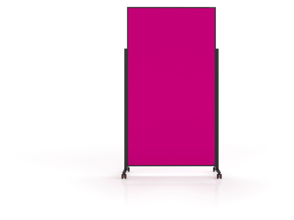 MAGNETOPLAN Design-Moderatorentafel VP 1181218 pink, Filz 1000x1800mm (4013695064215)