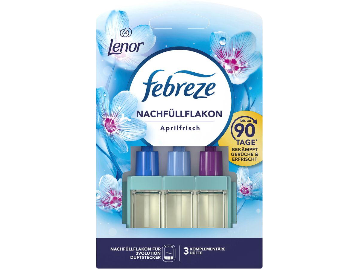 FEBREZE Appareil à parfum Refill 971883 Lénor Fraîcheur d'avril (8700216483162)