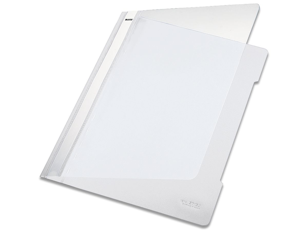 LEITZ Dossier raccog. standard PP A4 41910001 bianco (4002432308491)