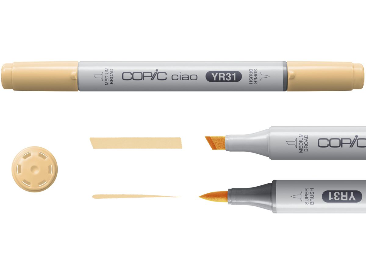 COPIC Marker Ciao 22075572 5+1 Set Hair Tones 1 (4013695265322)