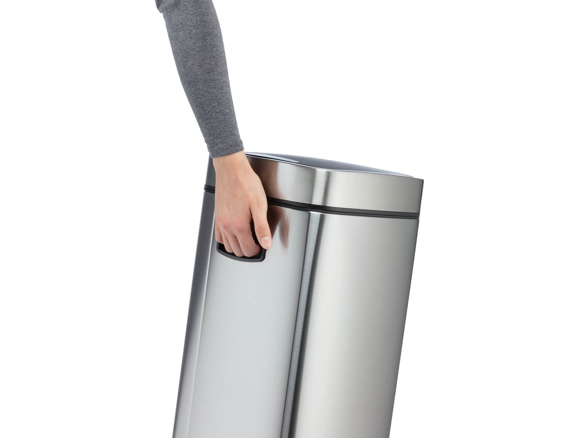 DURABLE Cestino NO TOUCH 21lt 342223 touchless, acciaio inox (4005546728346)