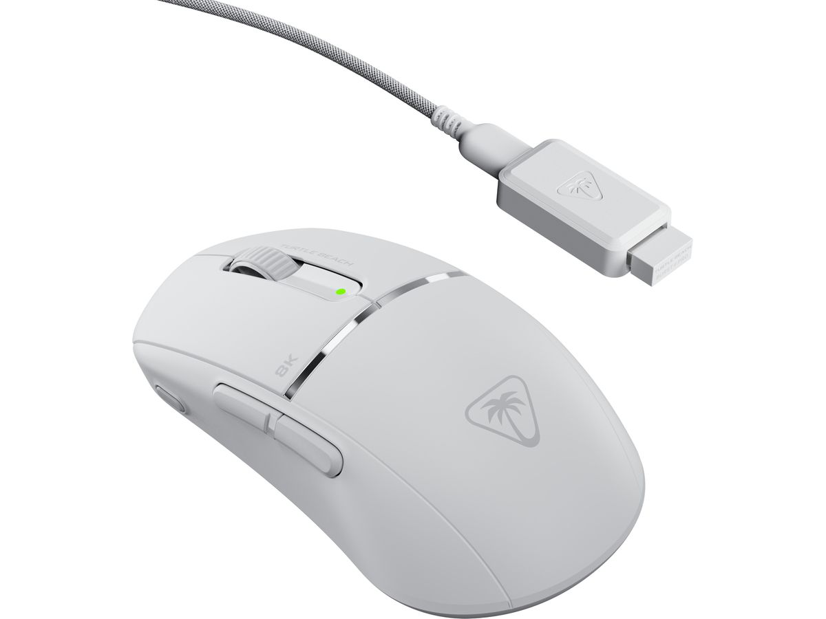 TURTLE BEACH Burst II Pro TBM-2102-15 Gaming Mouse White (0840454401257)