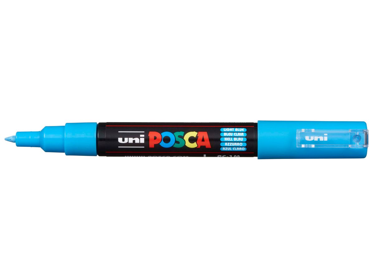 POSCA Marker 0.7mm PC-1M L.BLUE light blu (4902778654002)
