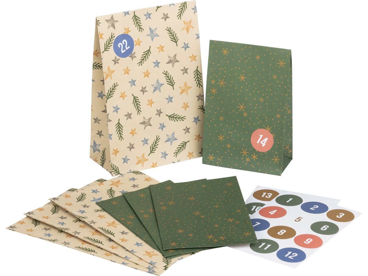 STEWO Sacchetto regalo Naruto 2581526099 calendario dell'avvento (7630050875100)