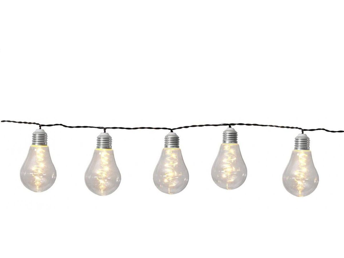 STAR TRADING Bande LED solaire 12.480-10 transparent, LED 1,8m (7391482023063)