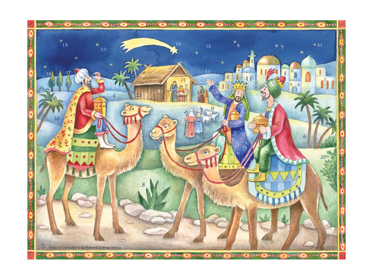 SELLMER Calendrier de l&#x27;Avent 700 70153 Heilige Drei Könige bringen G (4025985701533)