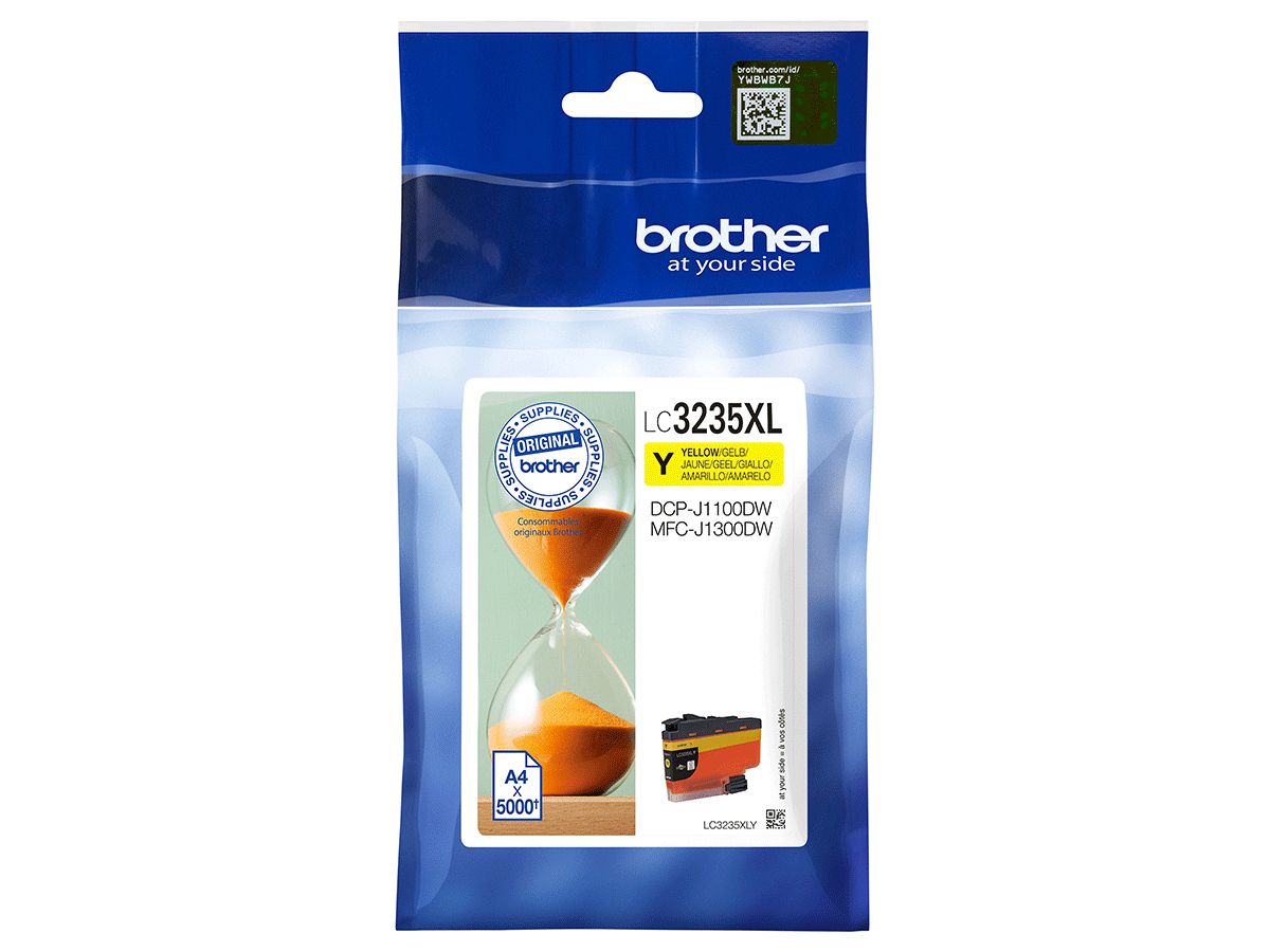 BROTHER Cartouche d'encre HY yellow LC-3235XLY DCP-J1100DW 5000 pages (4977766787239)