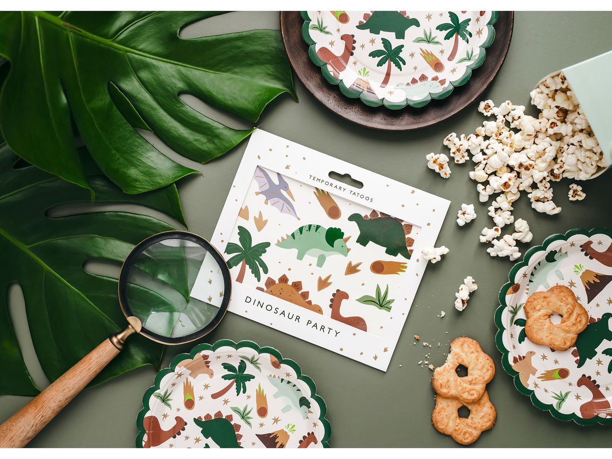 PARTYDECO Piatti 18cm TPP85 Dinosauro 6 pezzi (5904555025677)