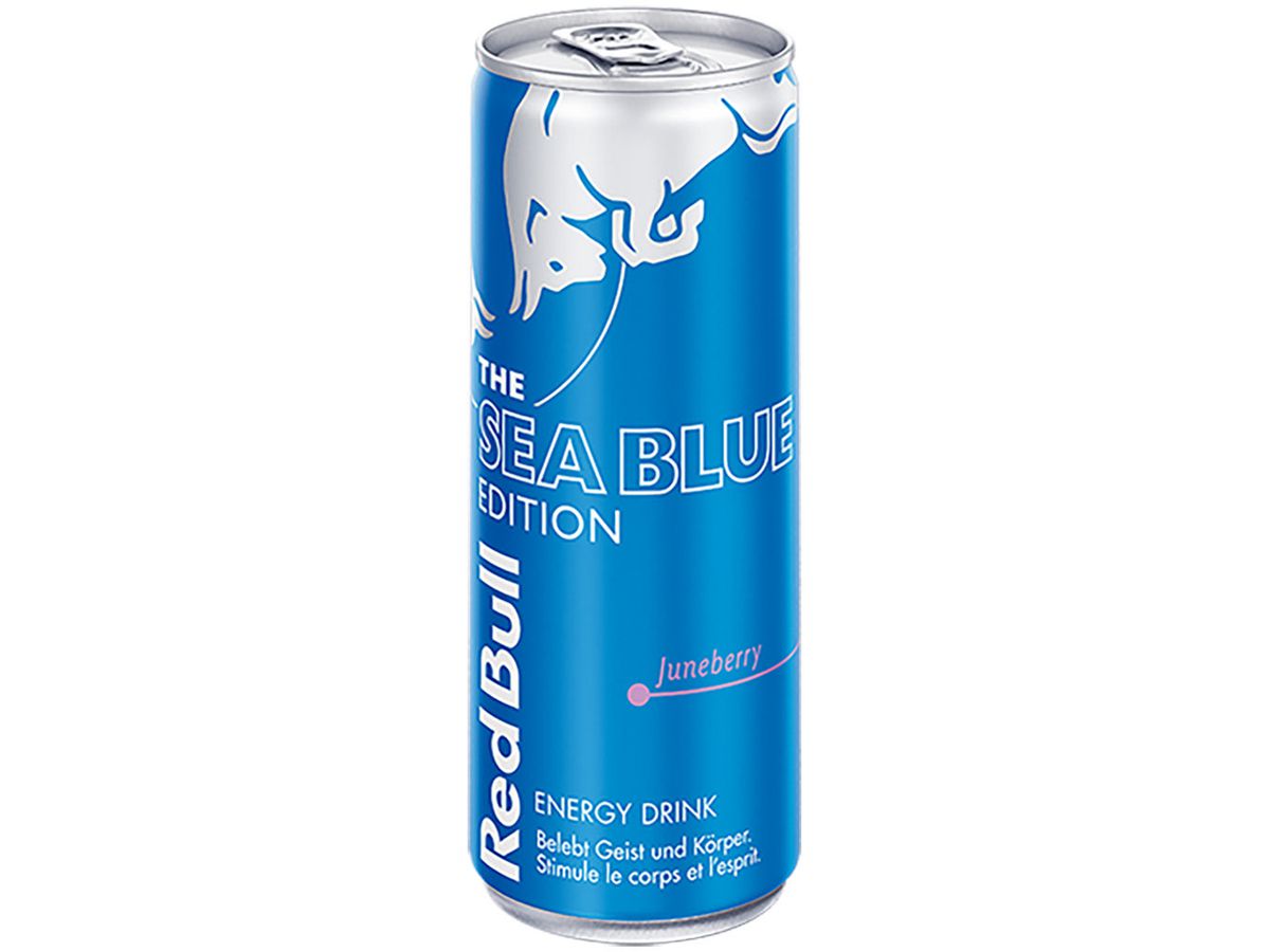 RED BULL Energy Drink Alu RC243269 SeaBlue Edition 25 cl, 24 Stk. (9002490269555)