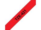 PTOUCH Ruban, laminé noir/rouge TZe-421 PT-1280VP 9 mm (4977766685887)