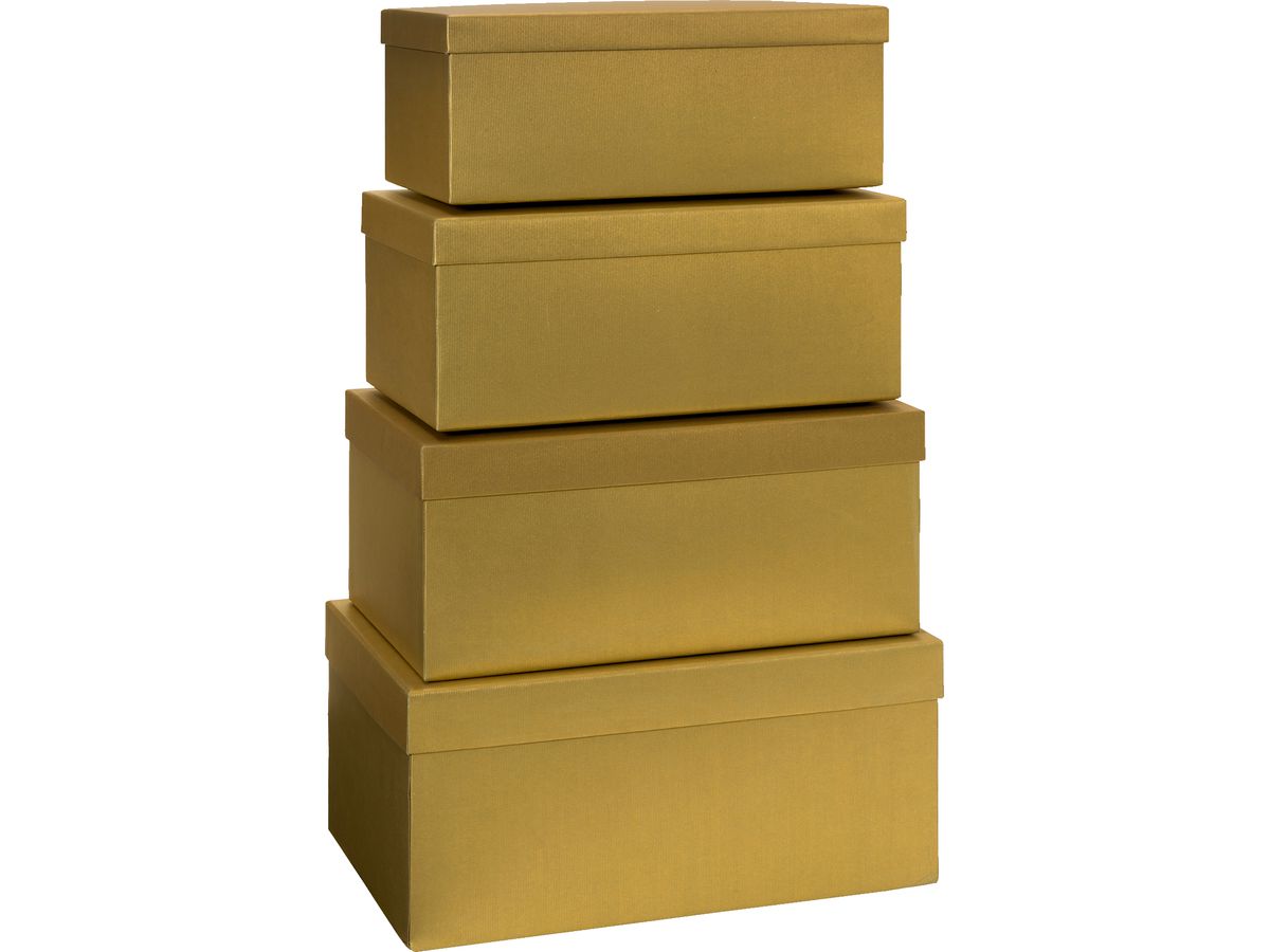 STEWO Geschenkbox One Colour 2552782080 gold 4 Stück (7613074024648)