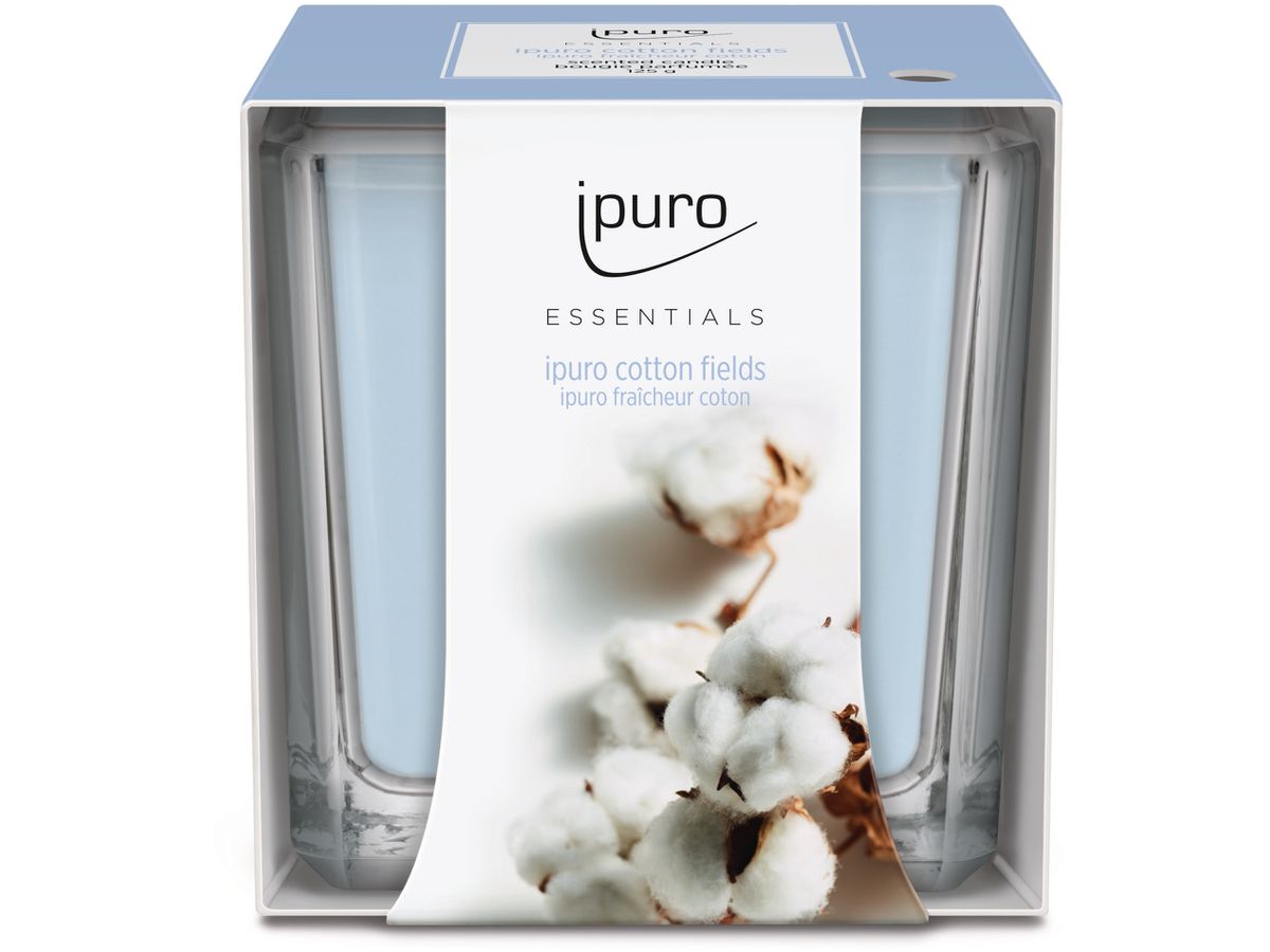 IPURO Duftkerze Essentials 051.1200 cotton fields 125g (4051281984288)