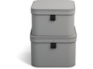 BIGSO BOX OF SWEDEN Boîte de rangement Ludvig 746254133FL0 gris 2er-Set (7330061084170)