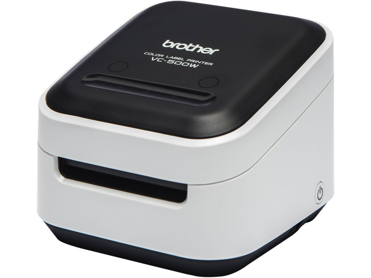 BROTHER Full Colour Label Printer VC-500W ZINK Zero Ink 50x420mm (4977766779265)