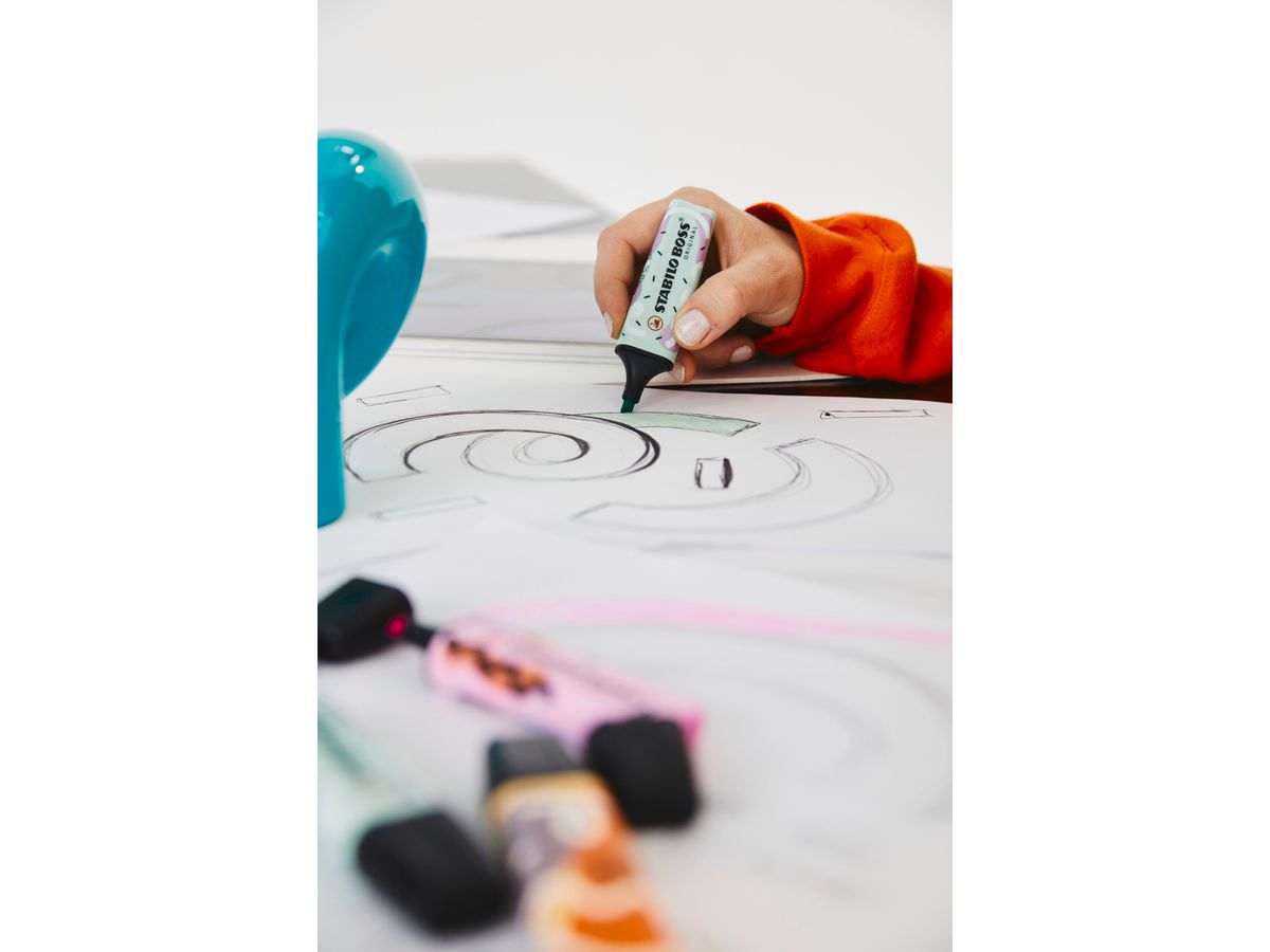 STABILO Textmarker BOSS ORIGIN. 2-5mm 70/4-1-101-5 by Ju 4 pcs. (4006381597180)