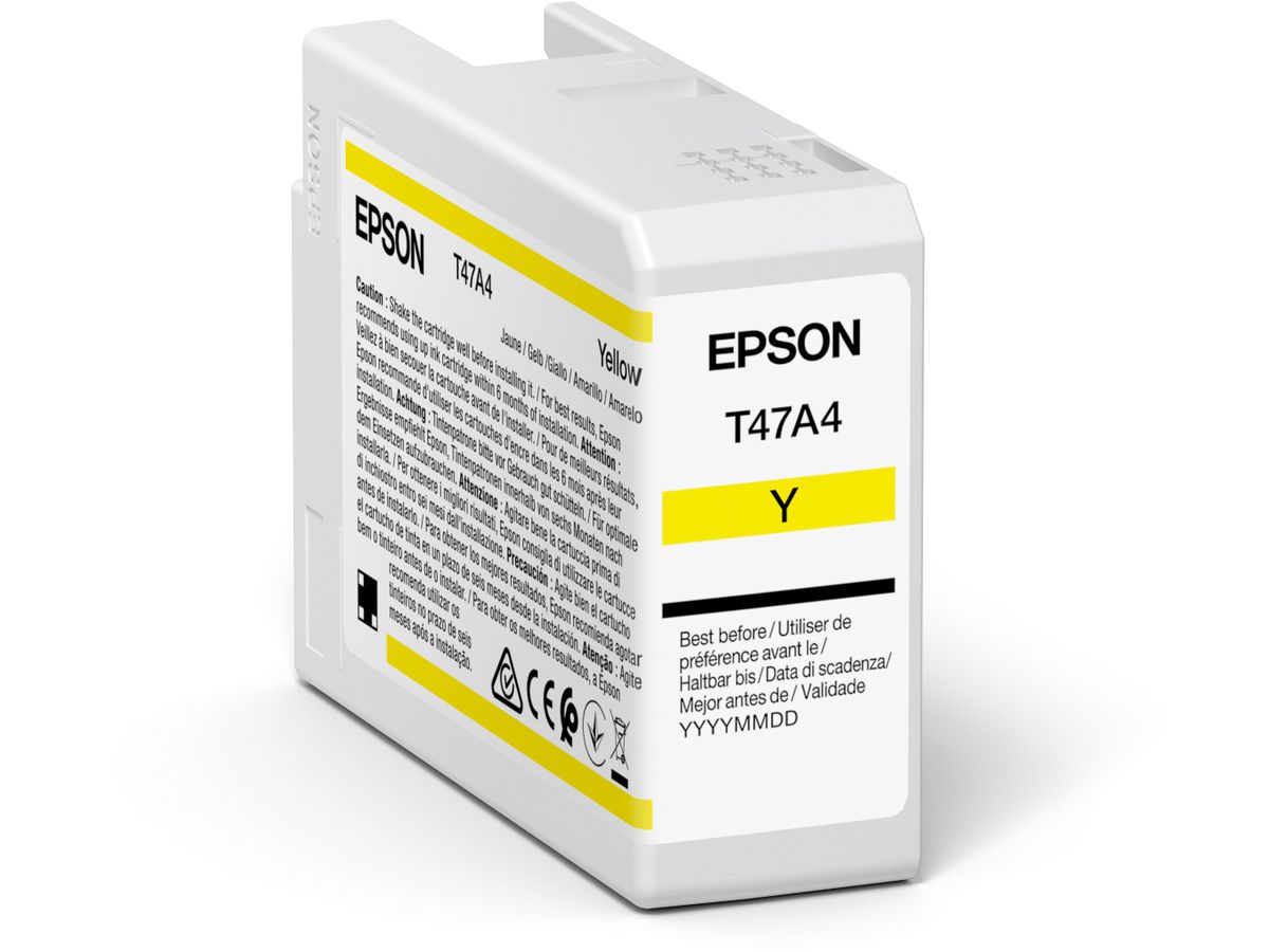 EPSON Tintenpatrone yellow T47A400 SureColor SC-P900 50ml (8715946680934)